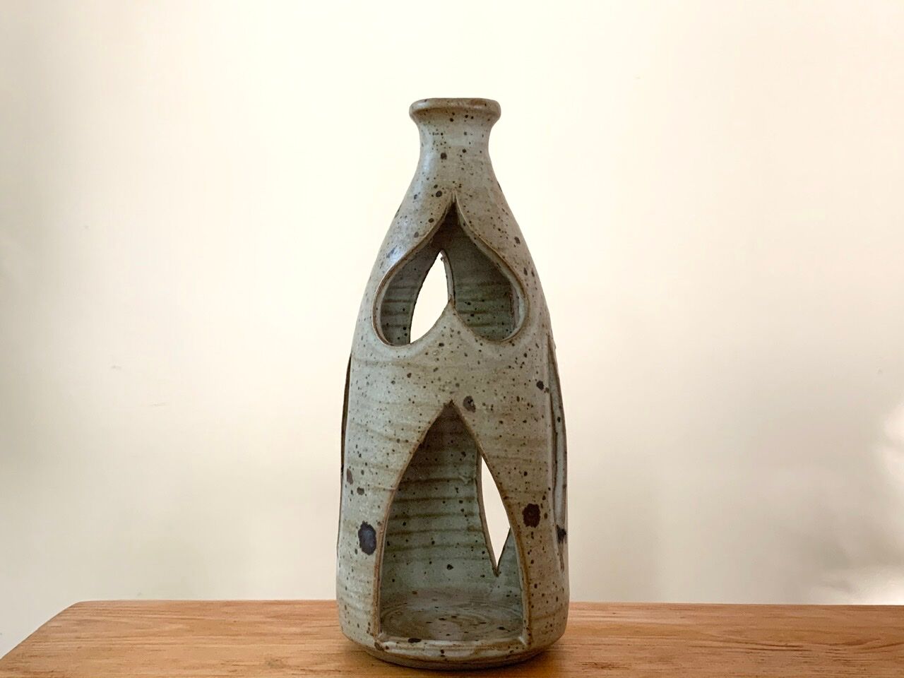 Eric Belloche sandstone lantern, 70s