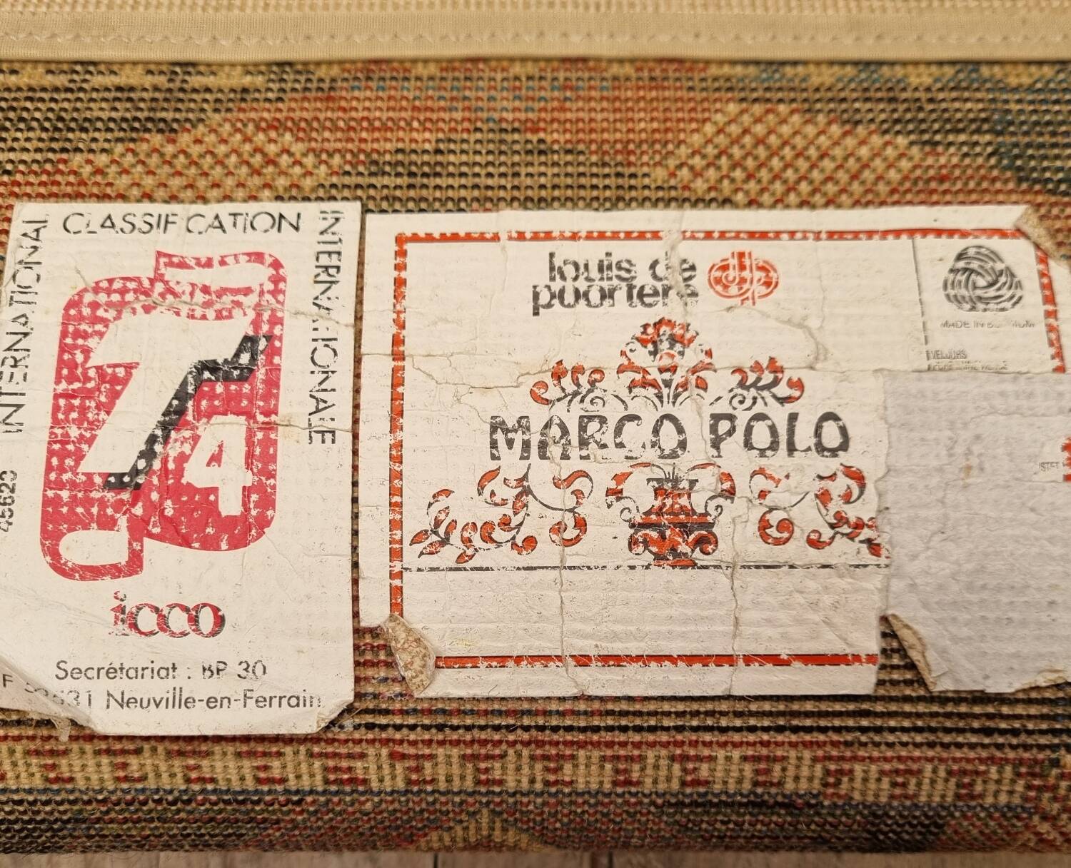 Marco Polo rug by l.De Poortere, 71x183cm