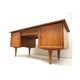 Vintage desk/executive desk with doors and drawers from the 1960s