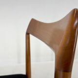 Set of four danish dining chairs, carefully refurbished.