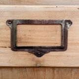 Vintage wooden wardrobe from 1940.