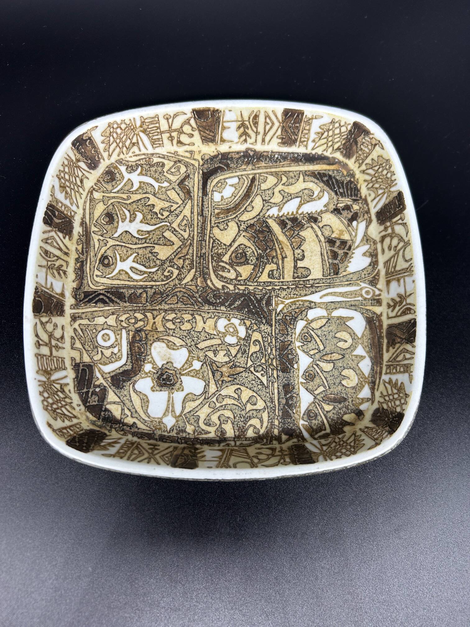 Royal Copenhagen dish by Nils Thorsson