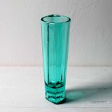 Mid-century Pressed Glass Vintage Vase by Miloš Filip  / 1963