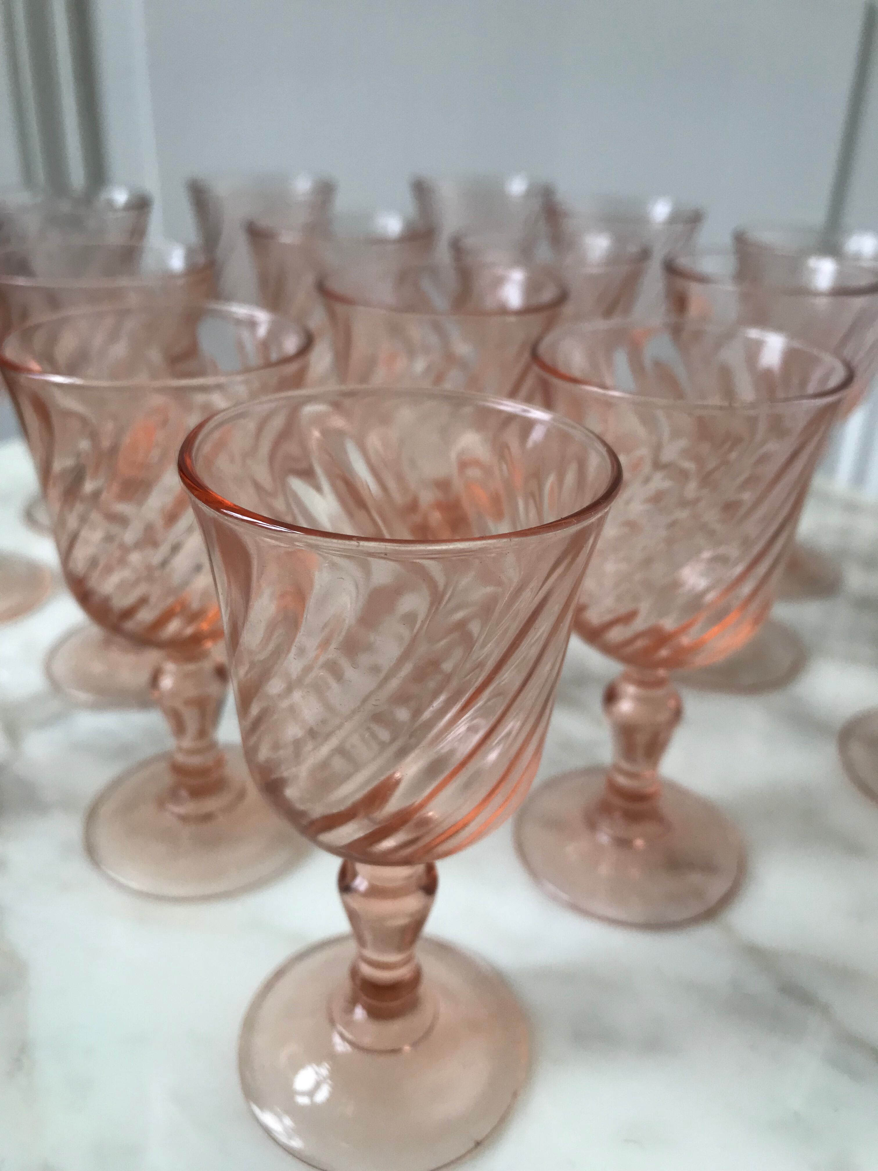 Set of 16 glasses aperitif Rosaline