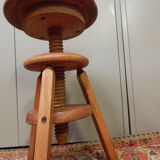 Stool has tripod screw 50 years