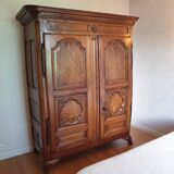 Antique cabinet Louis XIV walnut