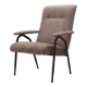 Grey armchair, Italian design, 1970s, production: Italy