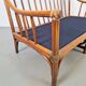 Organic Modern Bamboo and Rattan Loveseat from McGuire, 1970s