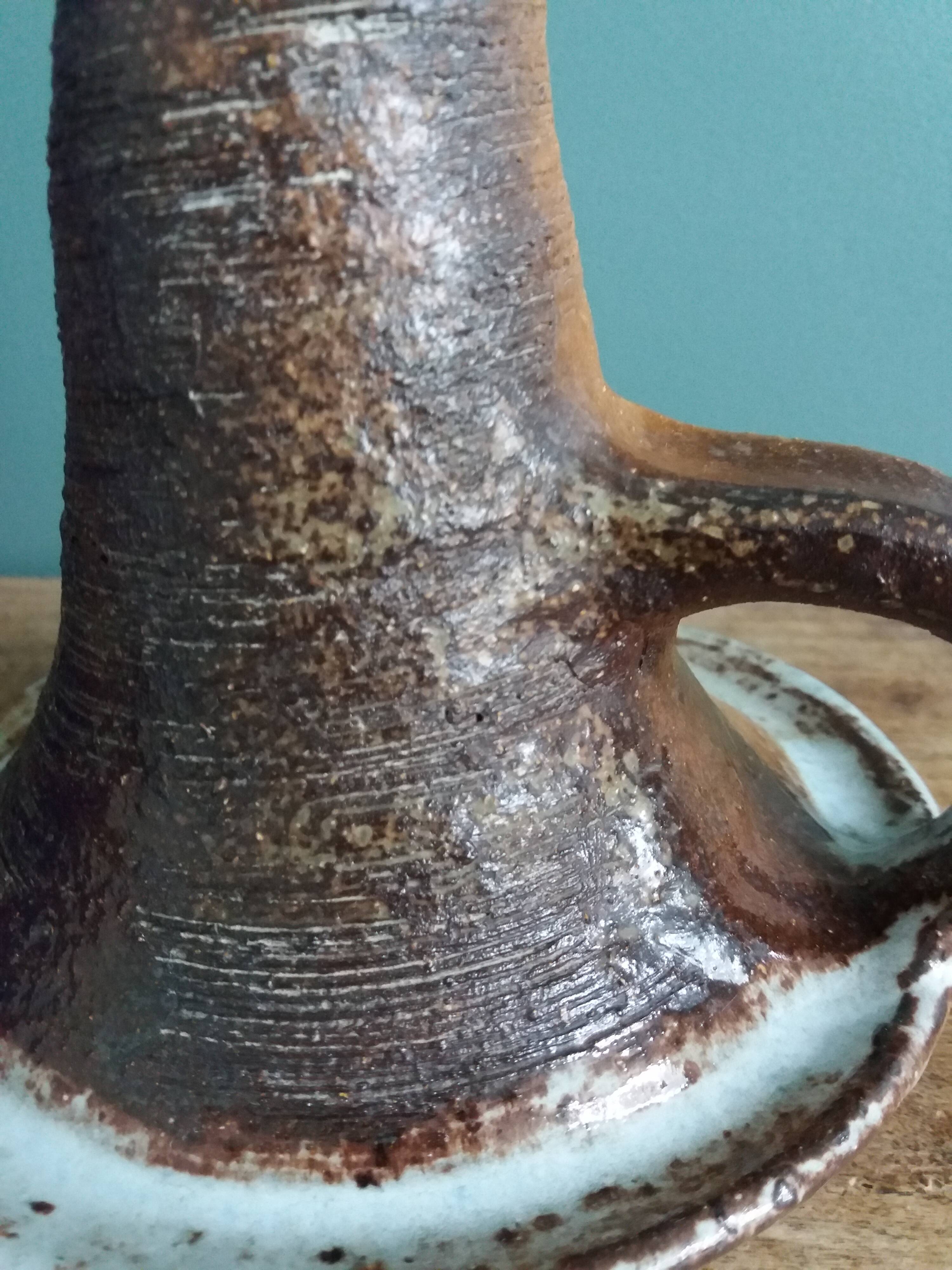 Candle holder signed Cécile Dein