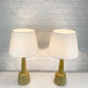 Pair of Ceramic Table Lamps Palshus, Denmark, design Esben Klint for Le Klint