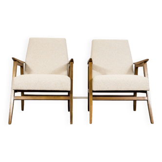 Pair of armchairs from Chodzież 1960's