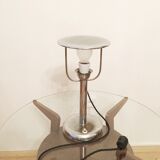 Lampe de table en acier art déco par Napako années 1930