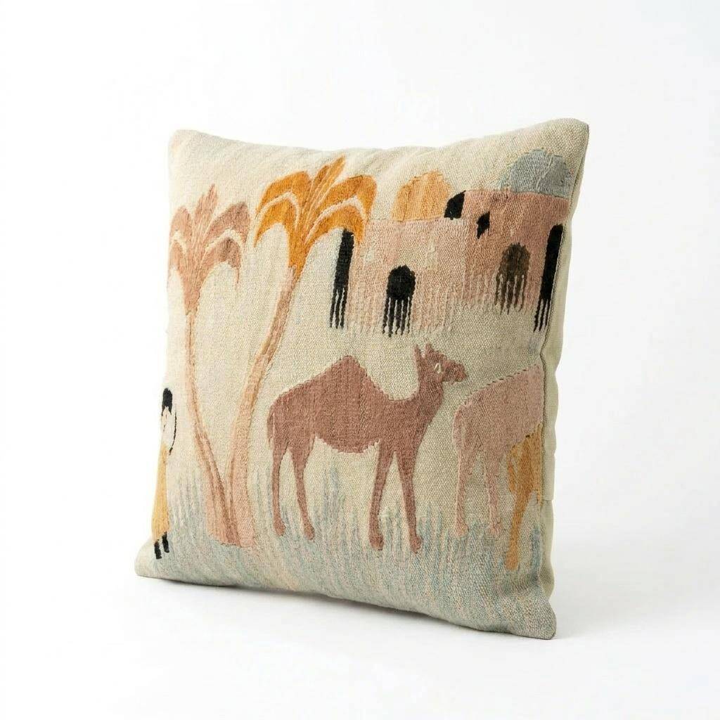 Vintage kilim cushion cover 61x61 cm