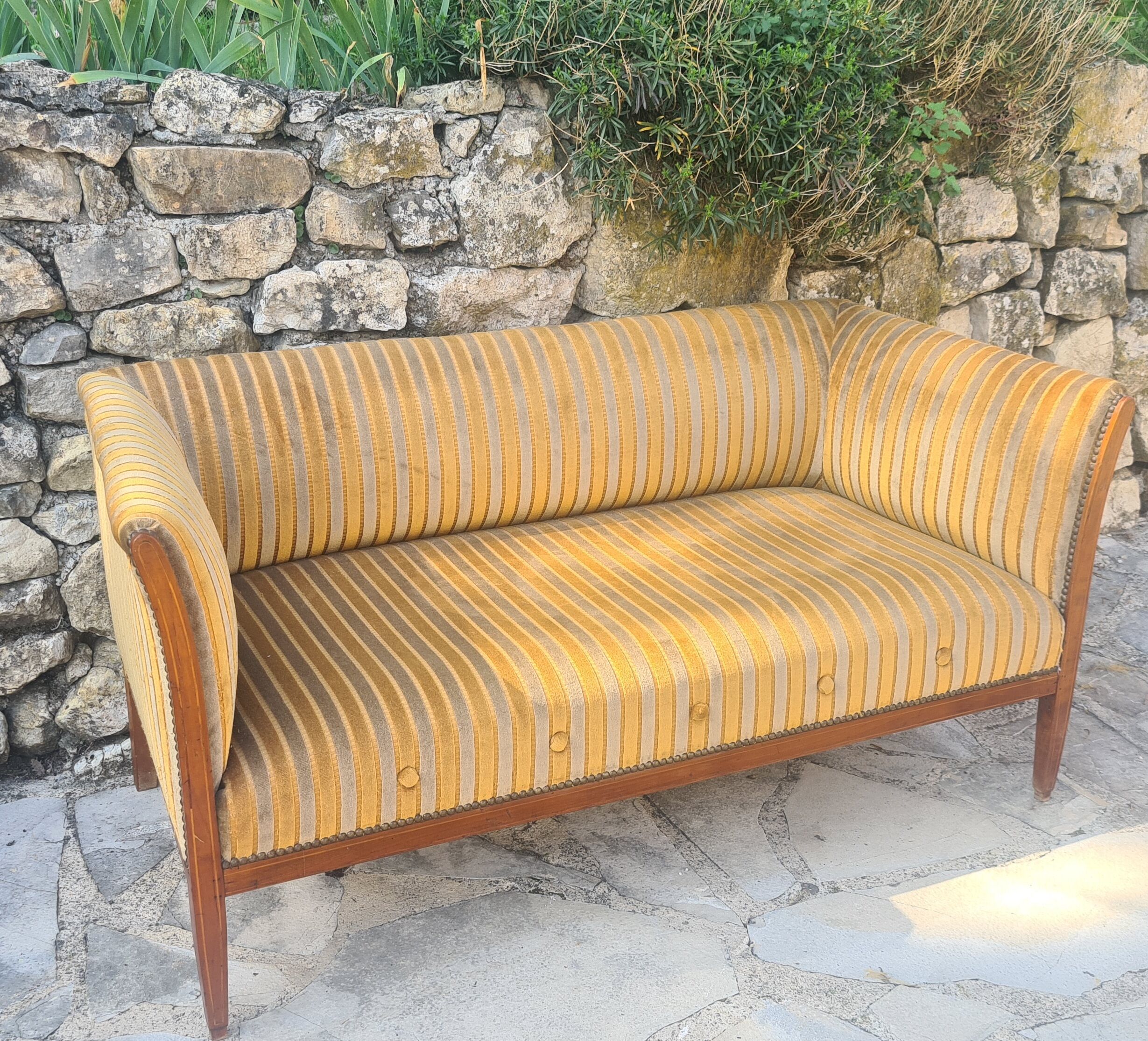 Art deco bench of the 50s