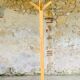 Vintage floor-standing coat rack, circa 1970s