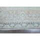 1970s Vintage Persian Handmade Wool Cotton Light Tan Area Rug 286x390