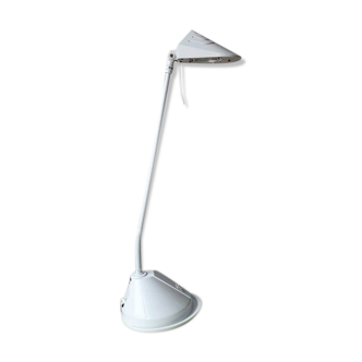 Vrieland white metal vintage desk lamp