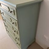 Commode ancienne relookée 5 tiroirs