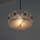 Hanging lamp Kamenický Šenov, 1960's.