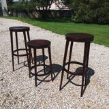 Lot de 3 tabourets Baumann