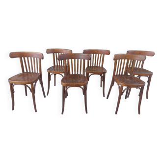 6 chaises bistrot