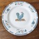 Large presentation plate in Limoges porcelain Bernardaud — Jean Lurçat