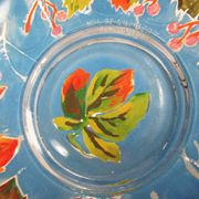 Coupe « Noémie » Val Saint Lambert – Art Déco, peinture artisanale