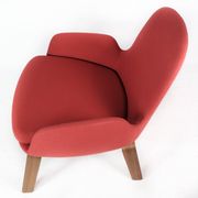 Easy chair with legs of walnut of Danish design for Normann Copenhagen