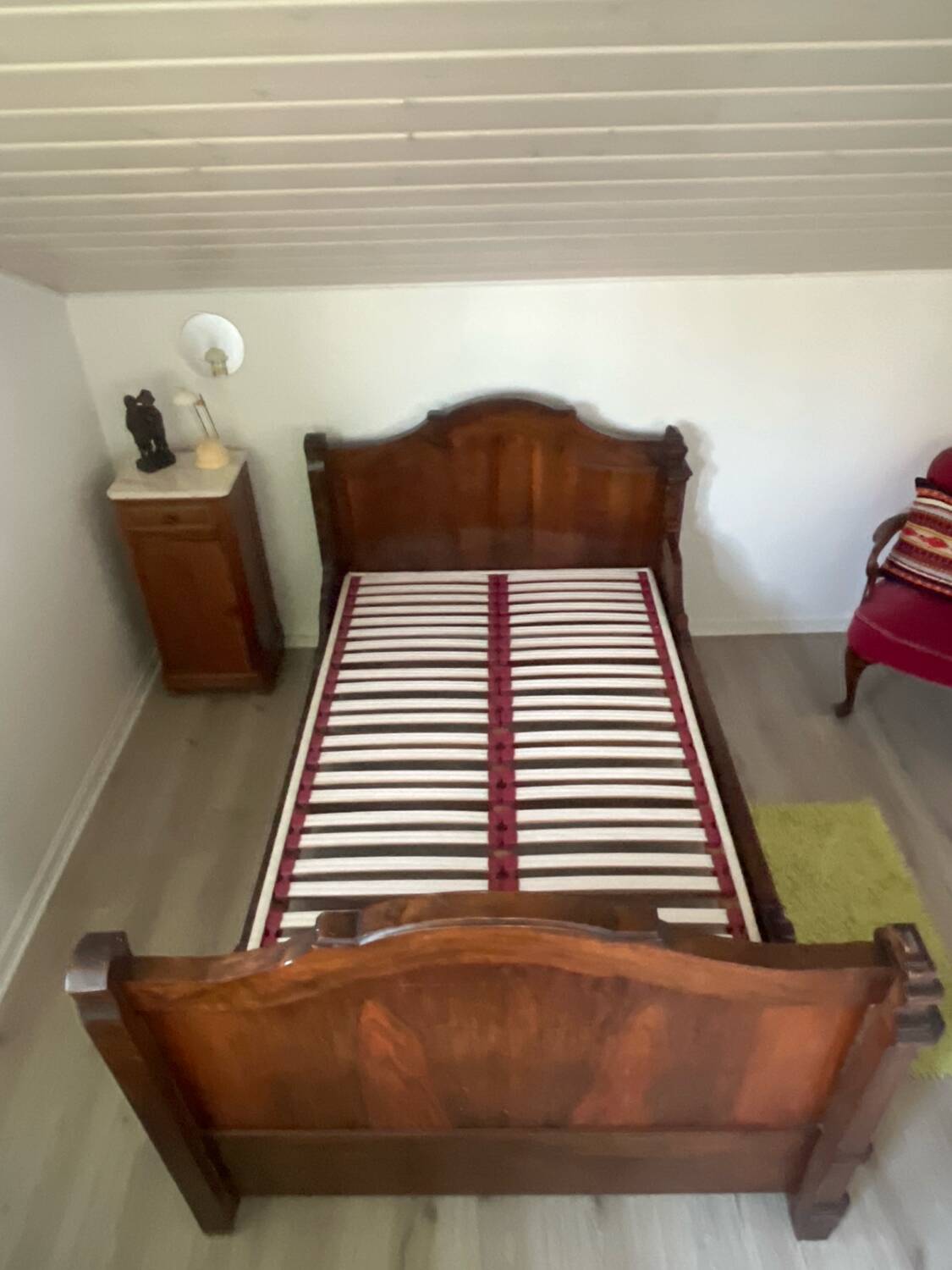 Old bed in Louis Philippe style