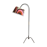 Lampadaire abat-jour tissu Kiko vintage 1970