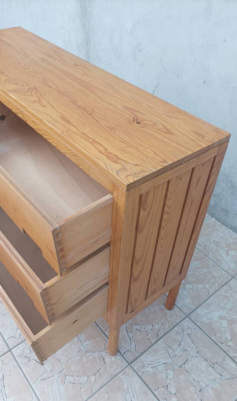 Commode Pierre Gautier-Delaye Weekend in pine 1960