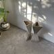 Planters jardinières fibrociment triangulaires