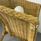 Fauteuil Gondole en rotin