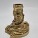 Bronze candle holder