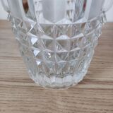 Geometric glass vase