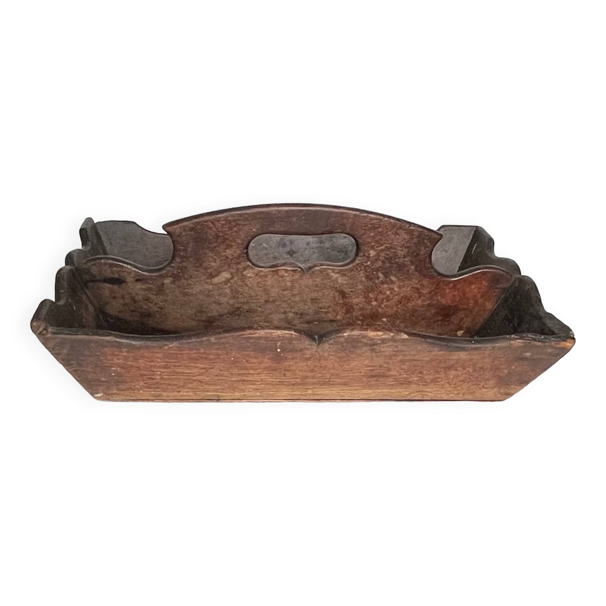 Wooden mushroom basket