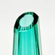 Art Deco Faceted Glass Vase by Josef Hoffmann for Moser, Czechoslovakia, 1930s