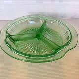 Old servant green glass uraline style