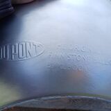 2 vintage mobo and dupont stools or poufs