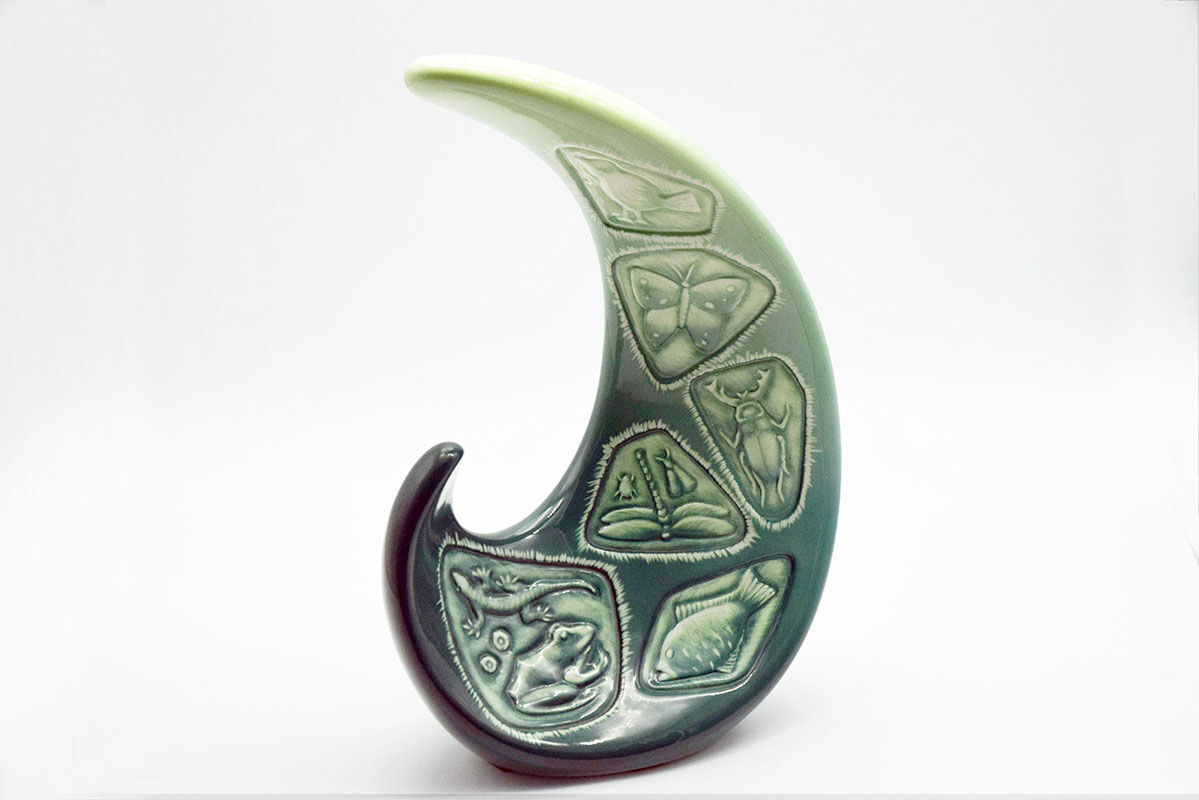Italian ceramic vase, 1960s
