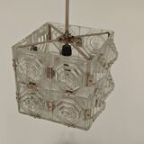 Pyramid chandelier by Jaroslav Bejvl for Preciosa, Kamenicky Senov 1967