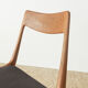 Boomerang Dining chairs by Alfred Christensen