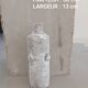 Vase sculptural esprit minéral Boho