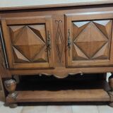 Basque-style sideboard with 2 doors