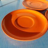 5 vintage dessert plates