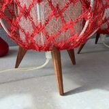 Bedside lamps compass feet fifties - rare