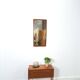 Ensemble en teck danois avec commode AP Mobler et miroir vintage.