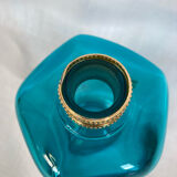 Blue glass toilet bottle Marcel Franck