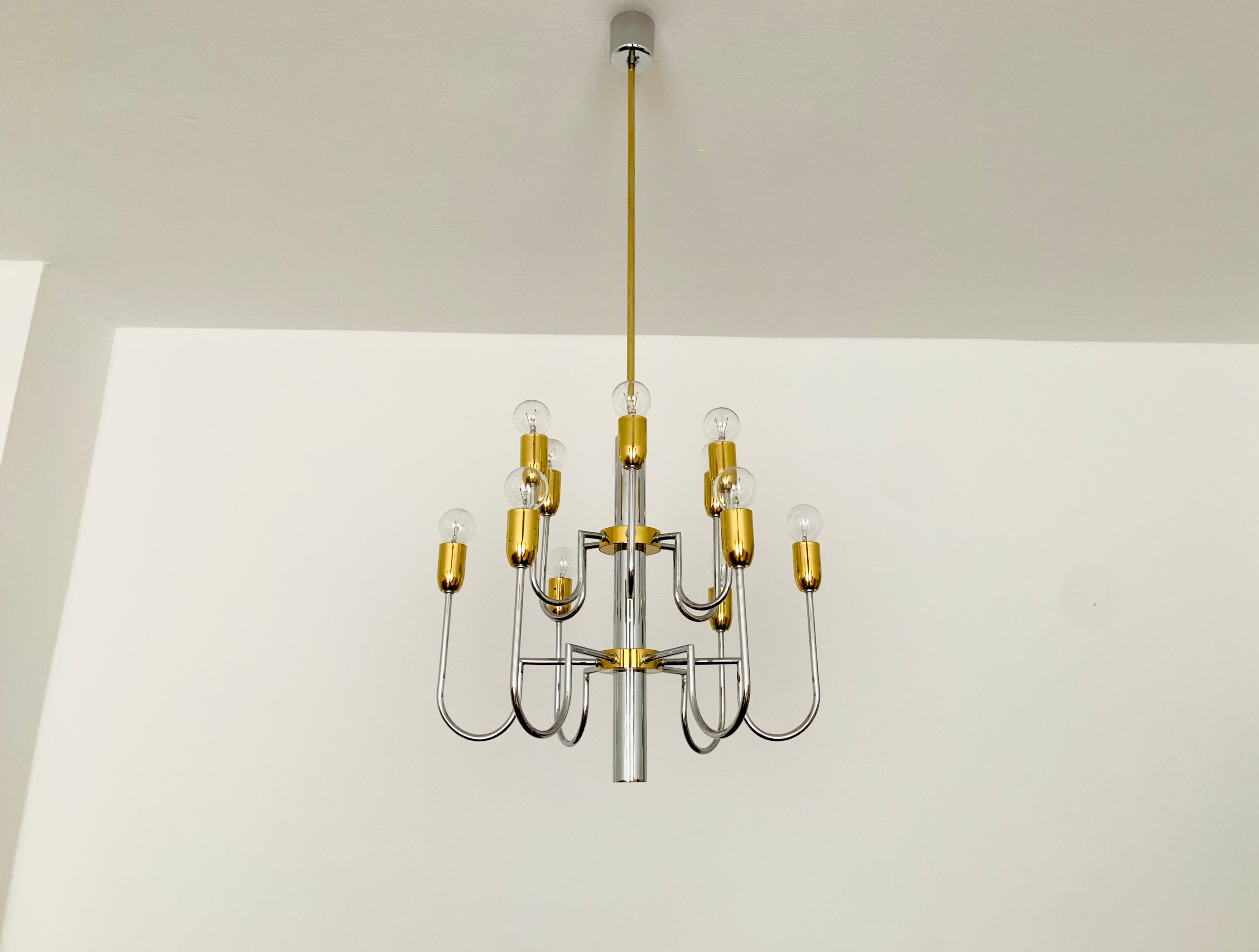 Bicolor chandelier