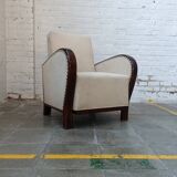 Set of 2 Hungarian Art Deco armchairs
